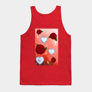 A pattern of heartbreak Tank Top